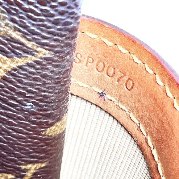 LOUIS VUITTON Brown Monogram Canvas Shoulder Bag - Picture 10 of 11